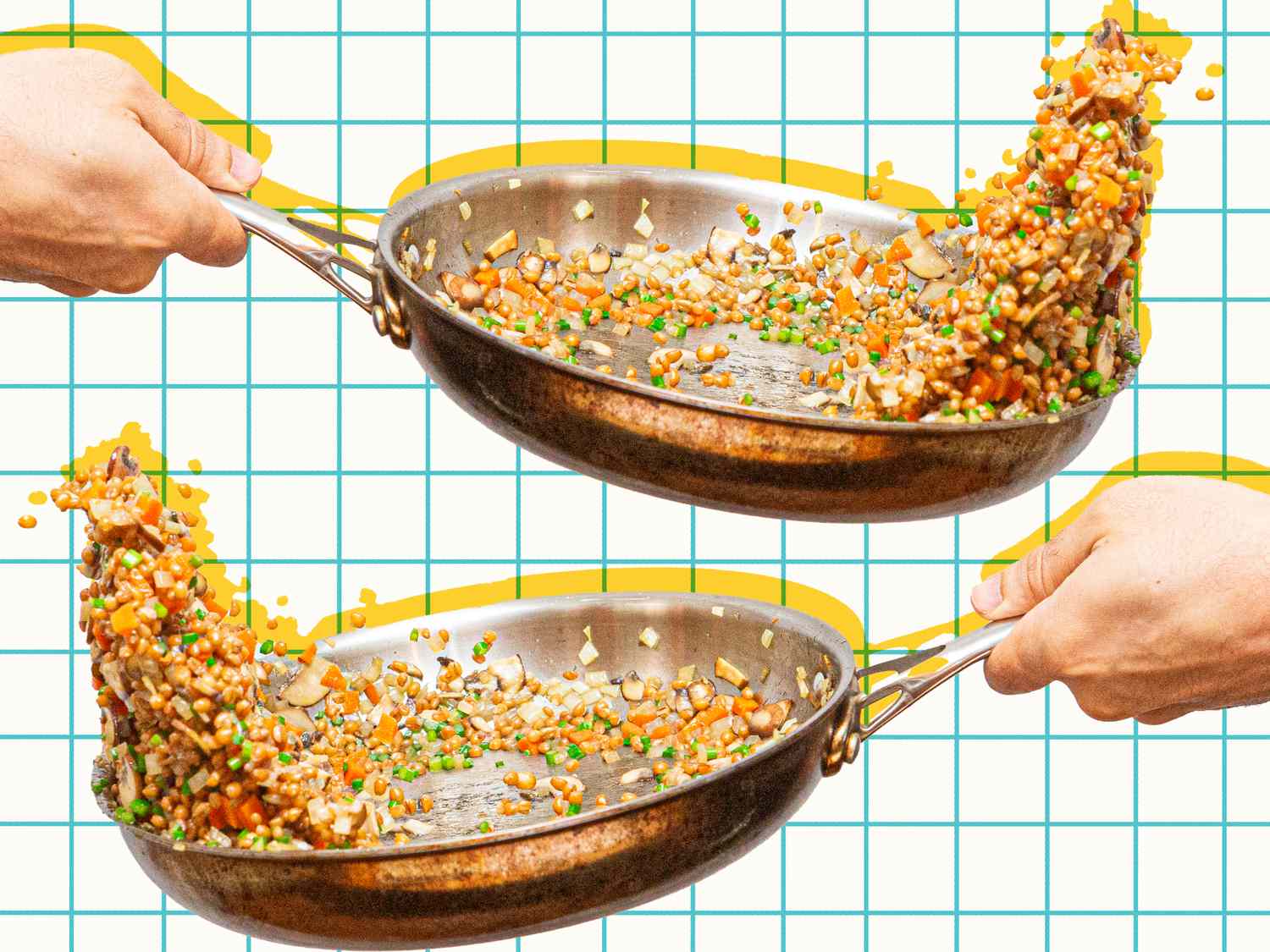 The Secret to Tossing Meals in a Skillet Like a Skilled, In response to a Chef