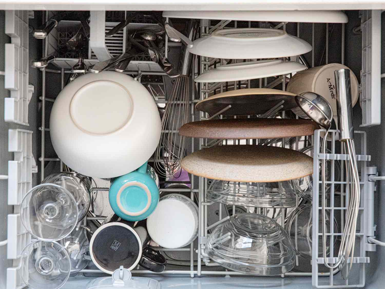 The best way to Load a Dishwasher